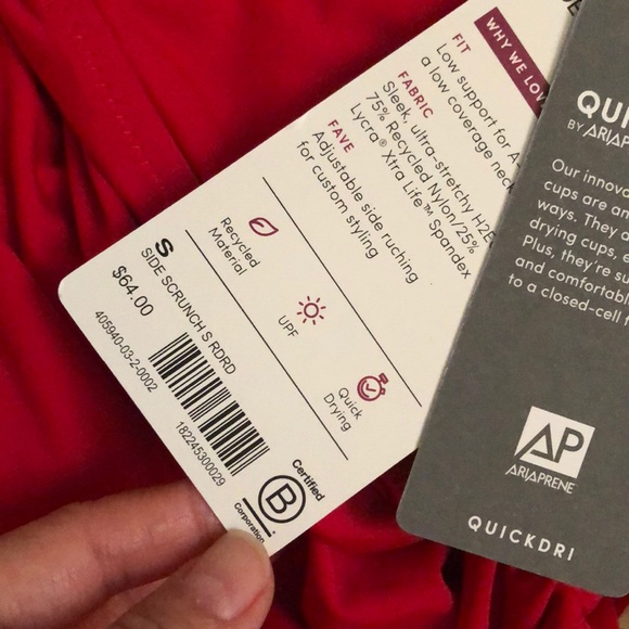 Athleta Side Scrunch Swim Tank - Small! - Picture 5 of 7